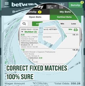 Bet sure correct score