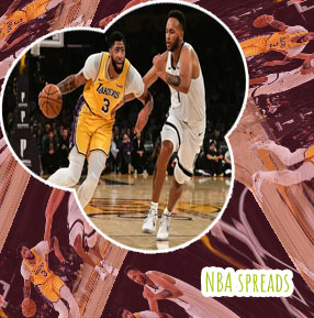 Nba game spreads today